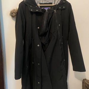Seraphine Maternity Parka black 3 in 1.